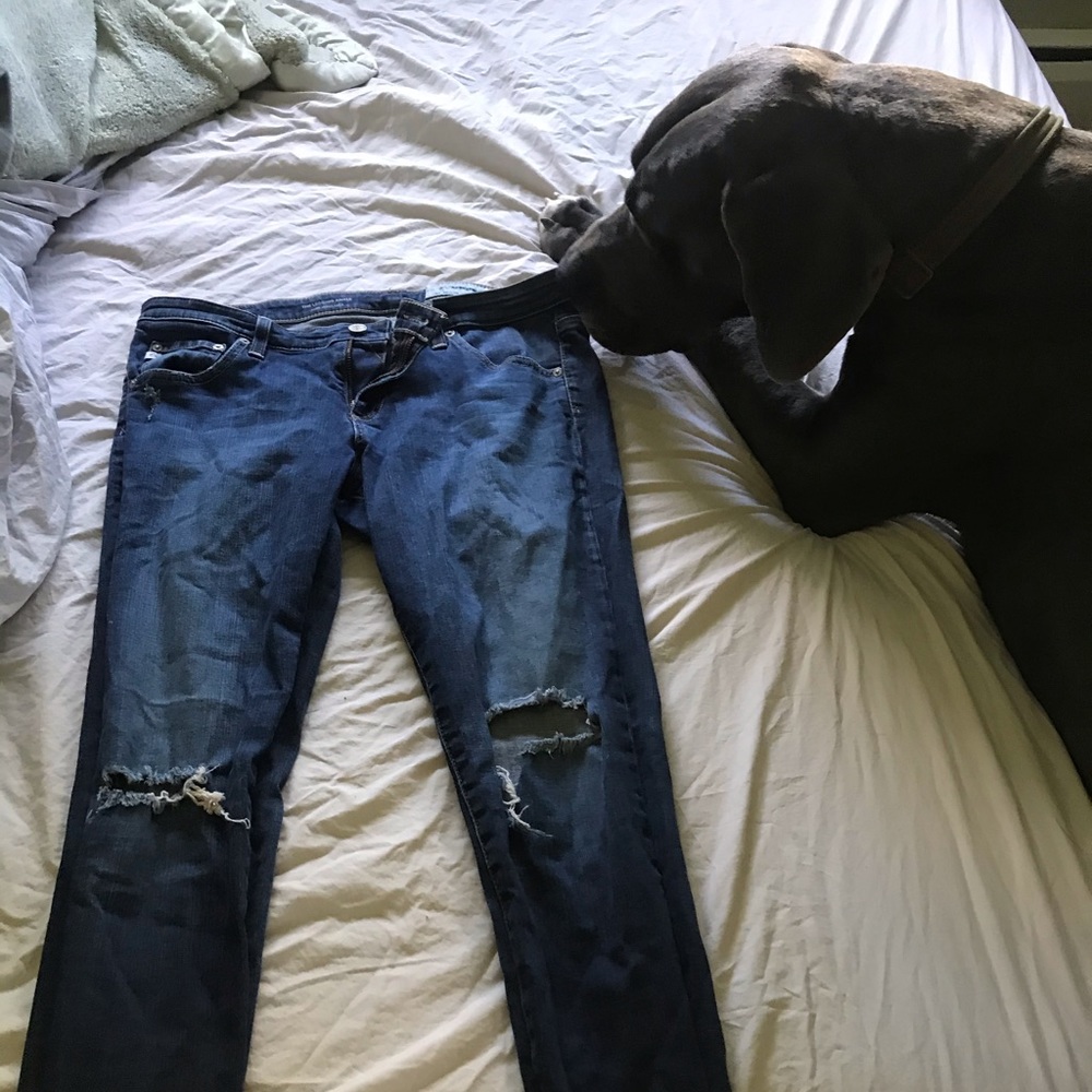 Holy AG Skinny Stretch Jeans